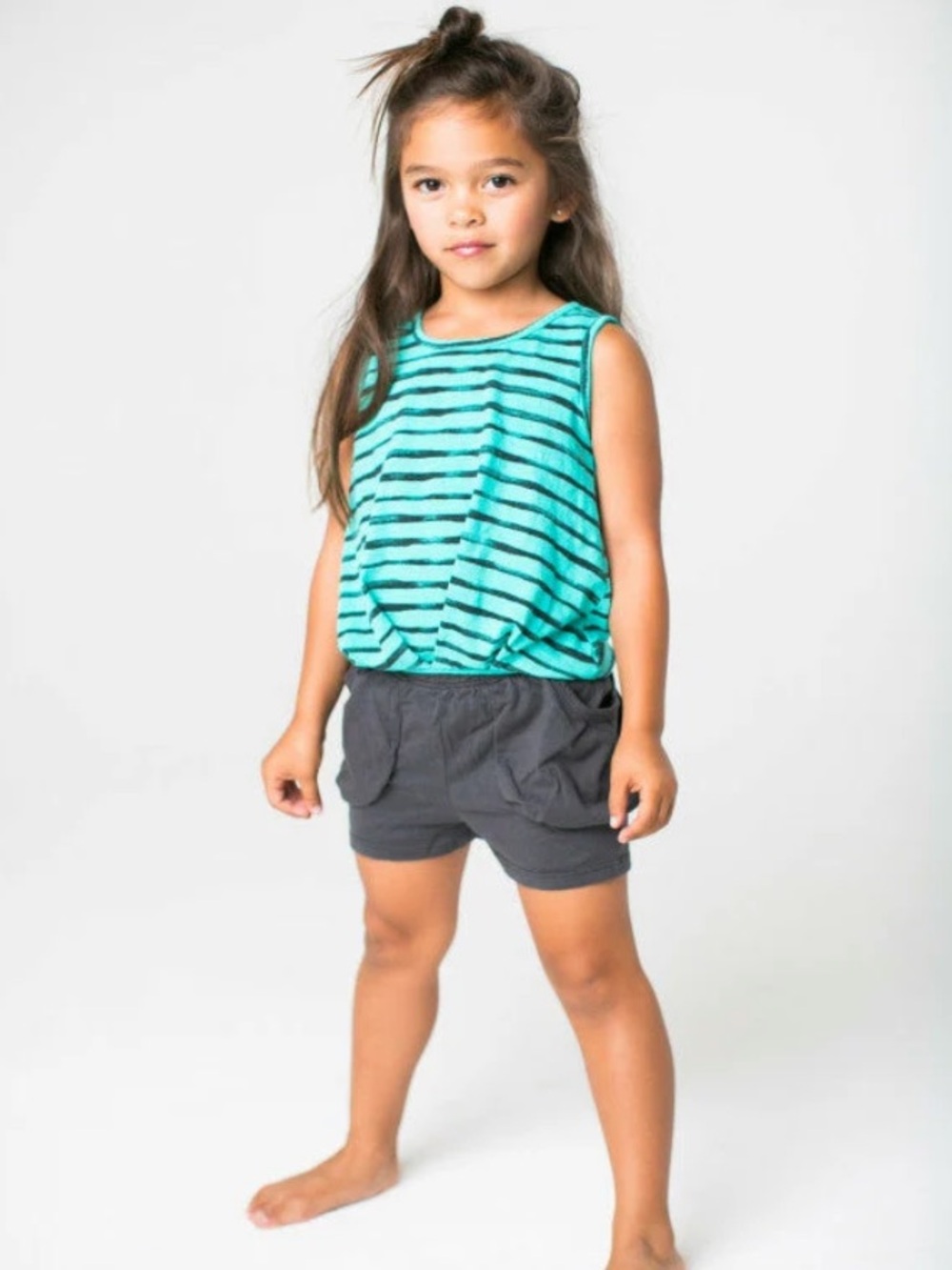 Joah Love Zuma Shorts in Denim print